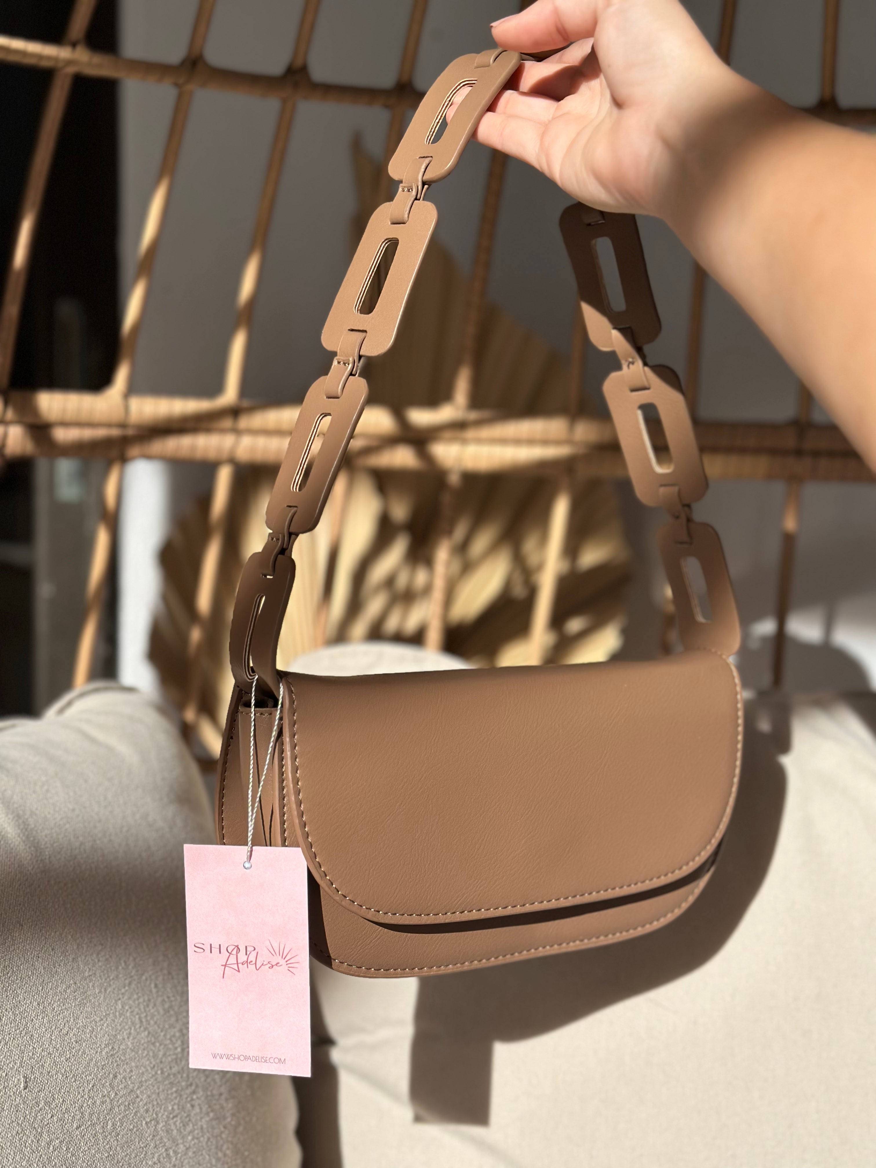Melie Bianco // Danni Large Vegan Leather Shoulder Bag