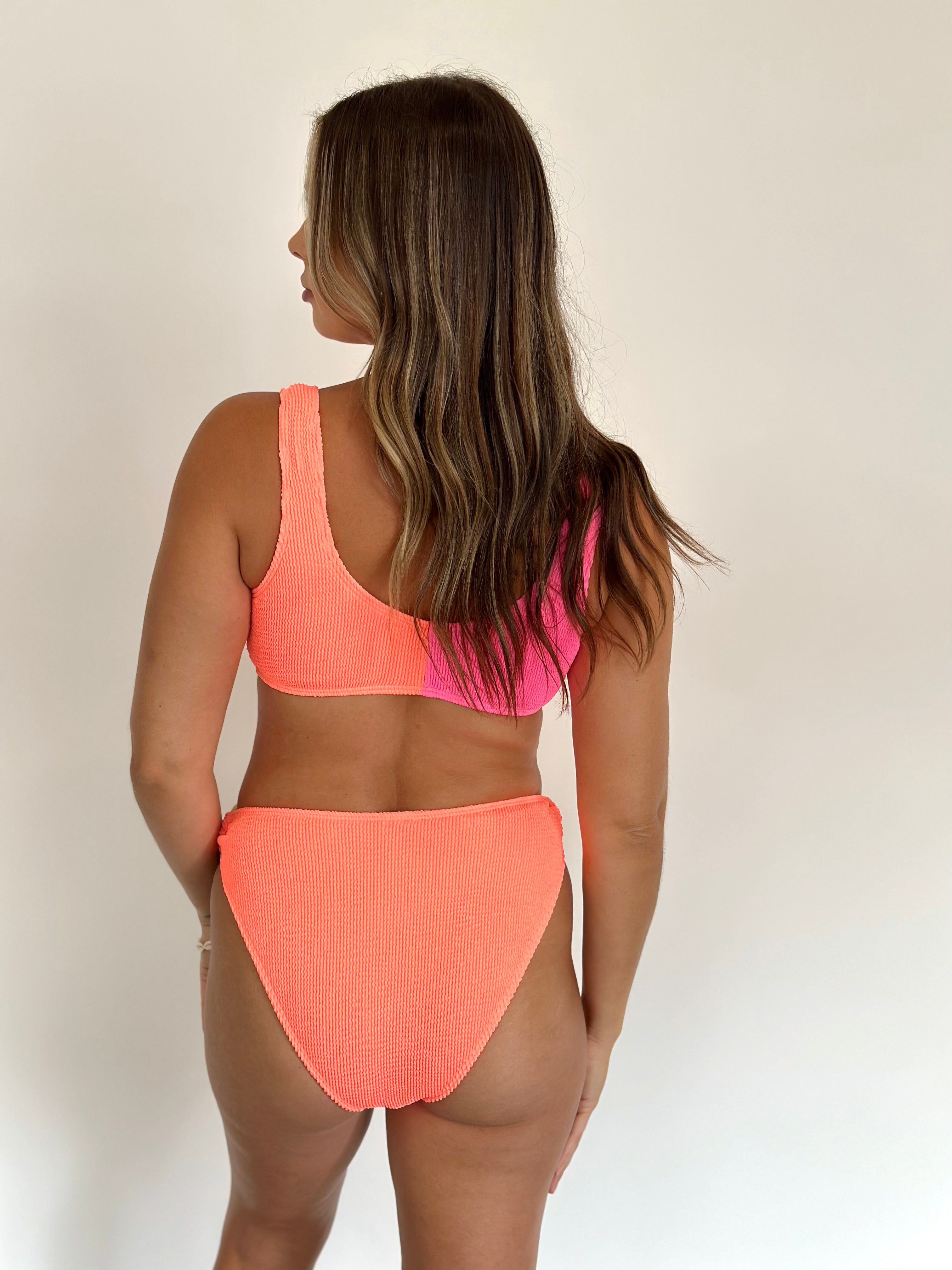 Malibu Color-Block Bikini Bottom