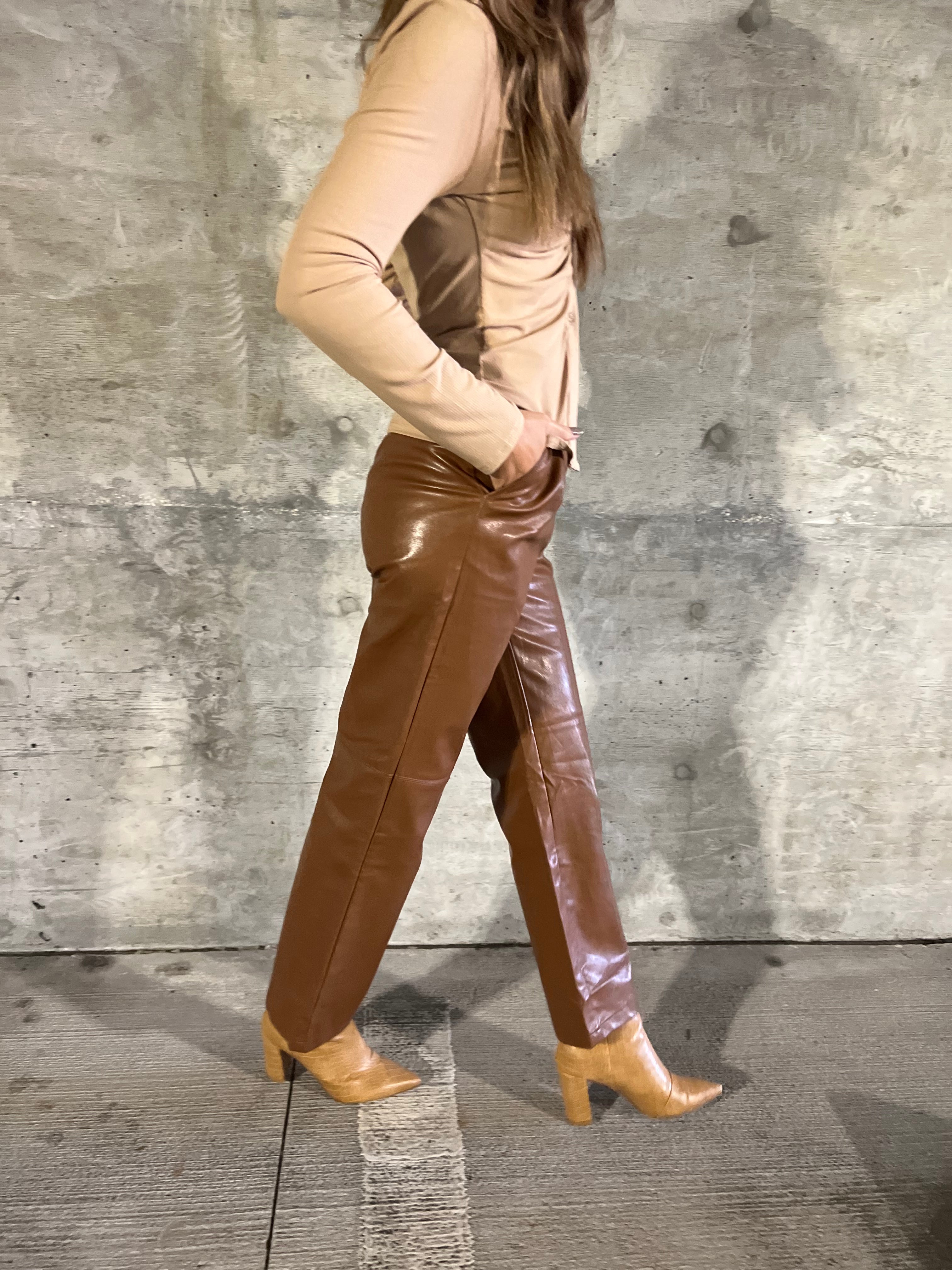 Cambri Faux Leather Pant