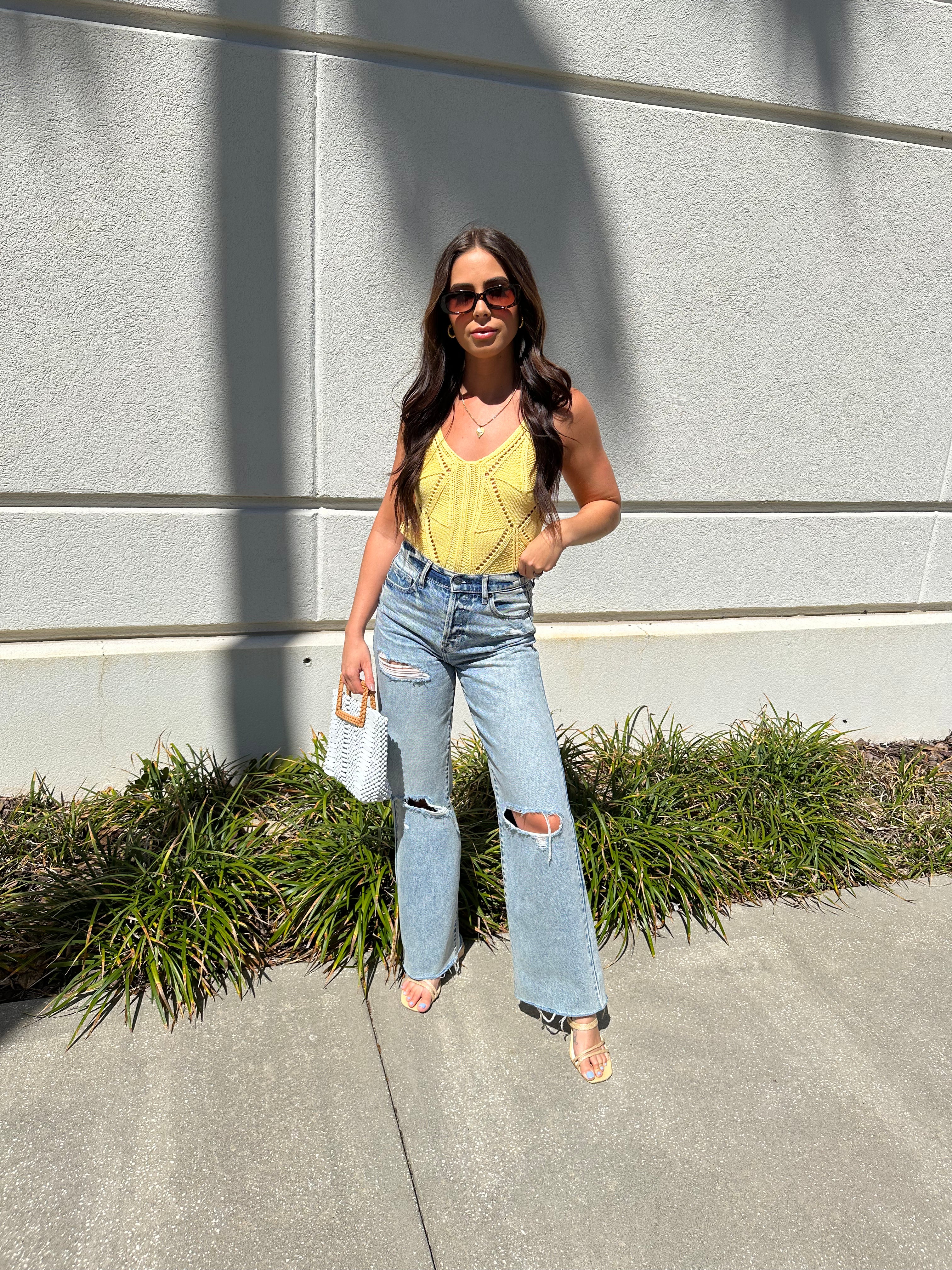 Bring Your Own Sunshine Crochet Top